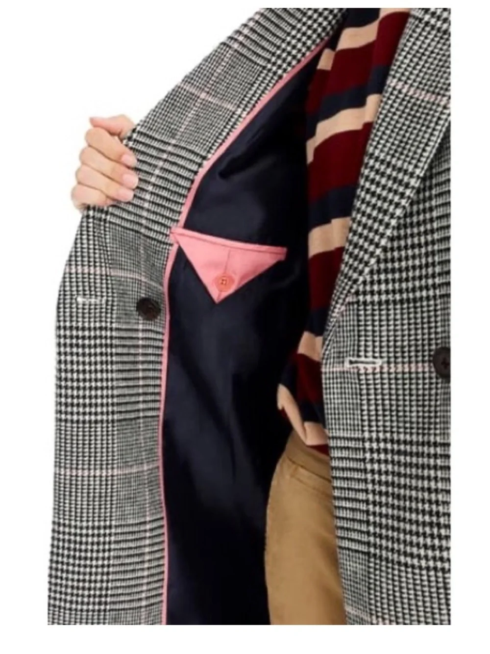J. Crew Glen Plaid Daphne Topcoat